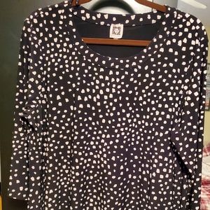 Anne Klein Pullover Top Blouse